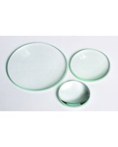 United Scientific Supply Double Convex Lens, Glass, Unmounted, 38Mm Dia  100Mm Fl, Each; USS-LCV304